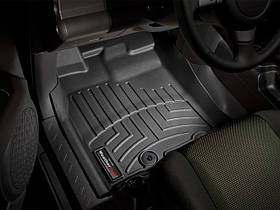 Килими гумові WeatherTech Toyota FJ Cruiser 2011+ автомат КПП передні чорні ( кліпси)