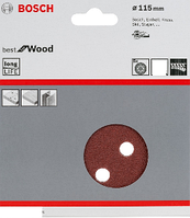 5 ШЛИФЛИСТОВ 150мм K180 Best for Wood 2608605090 Bosch