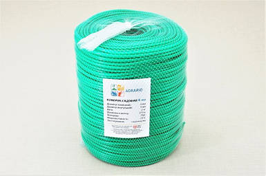 Кембрик – агрошнурок, агротрубка Аграріо – Agrario 5 мм, 2 кг, ПВХ зелений