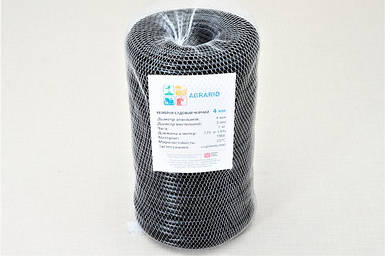 Кембрик – агрошнурок, агротрубка Аграріо – Agrario 4 мм, 1 кг, ПВХ чорний