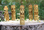 Статуетки скандинавських богів Одін, Фреєя, Тор, Фрігг та Тір. Дерев’яний вівтар зі скандинавських богів, фото 7