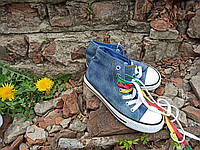 Дитячі мокасини сліпони джинсові Хайді Клум 33-21