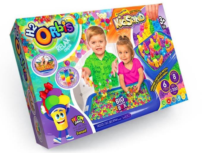 Набір mebelime для творчості Danko Toys 3в1 Big Creative Box ORBK-01 з орбізами