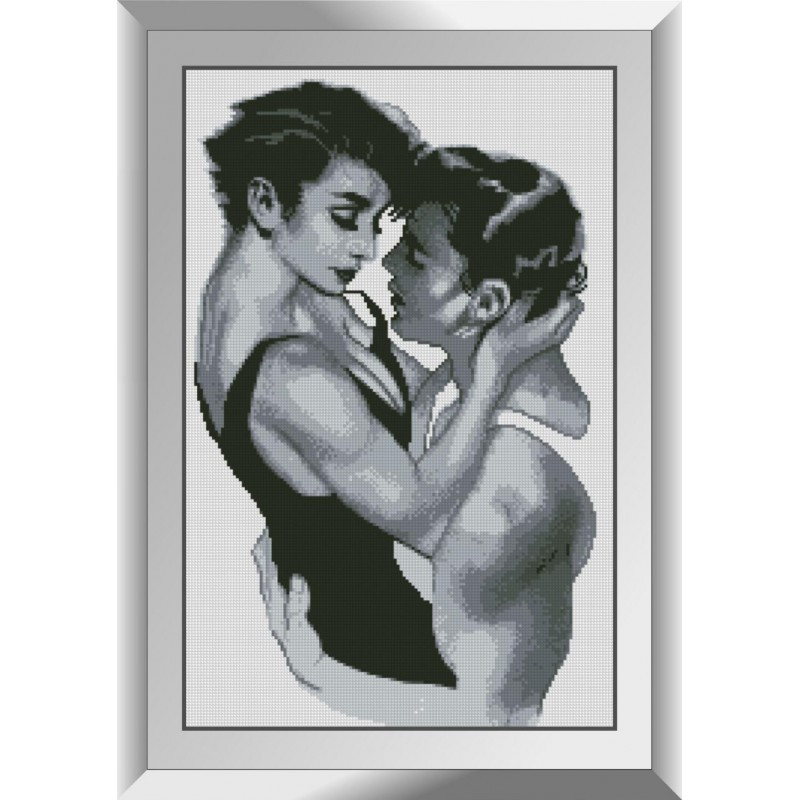 Алмазна мозаїка Зустріч любові Dream Art 31522 (36 x 55 см), фото 1