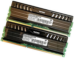 Пара оперативной памяти Patriot Viper DDR3 16Gb (8Gb+8Gb) 1600MHz 12800U 2R8 CL10 (PV316G160C0K) Б/У