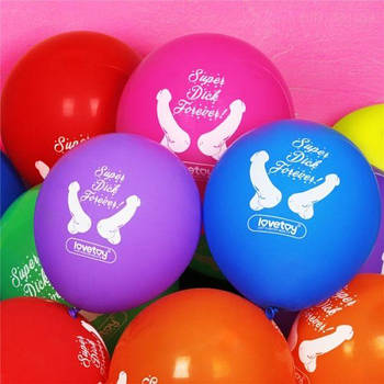 Super Dick Forever Bachelorette Balloons(Pack of 7)   | Puls69