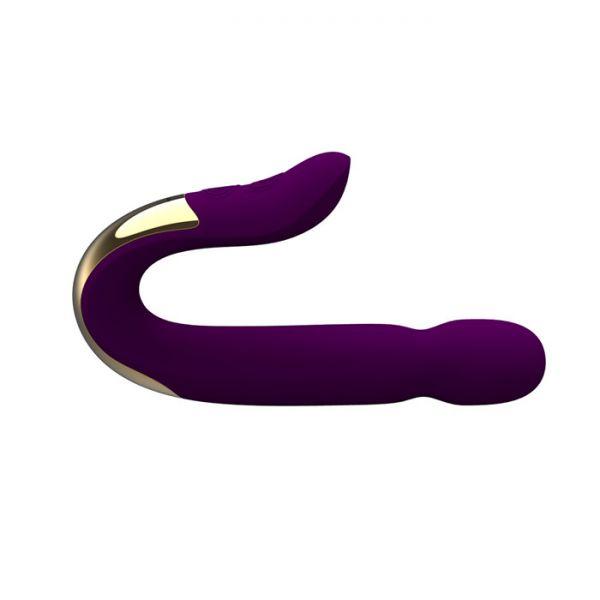 Вигнутий вібратор фіолетовий   | Puls69, фото 1