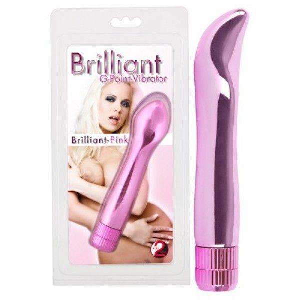 Розпродаж! глянцевий вібратор для точки g brilliant g-point vibrator | Puls69