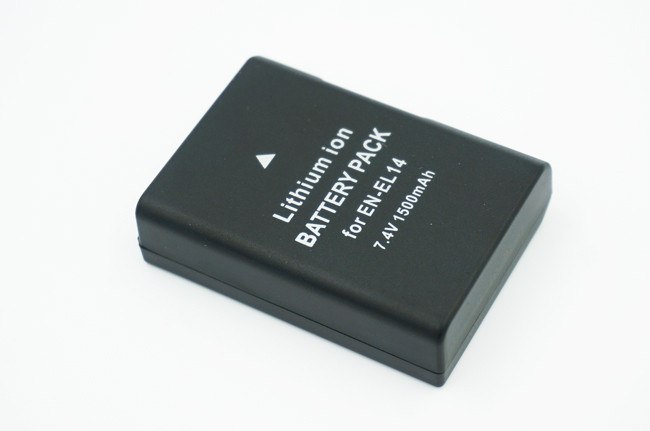 Акумулятори для камер NIKON D3100, D3200, D3300, D5100, D5200, D5300, D5500 - EN-EL14 (EN-EL14a) - 1500 ma