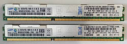 16gb 2x8gb DDR3 1333 Samsung PC3L 10600R REG ECC RAM Серверна память