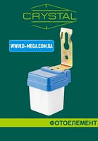 Фотореле Crystal CR301. Фото вимикач 6 A. Датчик увімкнення вуличного освітлення 220 В