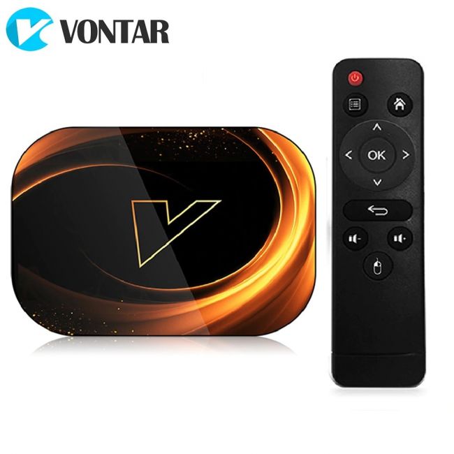 Смарт ТБ-бокс Vontar X3 4/32 Гб Amlogic S905x3 8K Wi-Fi 2.4/5ГГц BT 1ГГбіт LAN Android