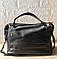 Жіноча сумка шкіряна Virginia Conti Чорна, фото 3