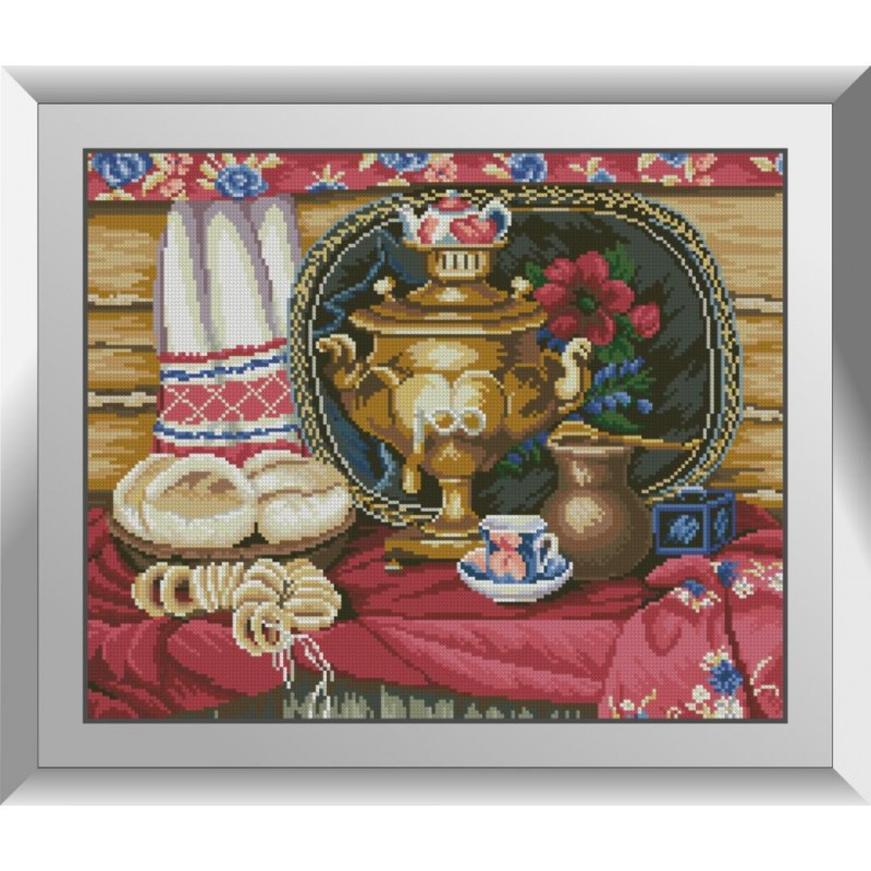 Алмазна мозаїка Чайні традиції Dream Art 31521 (39 x 48 см)