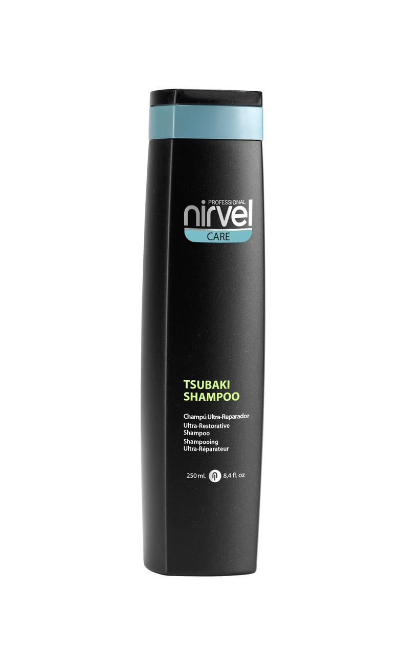 Nirvel Tsubaki Shampoo. Ультра-відновлюючий шампунь для сухого і сильно пошкодженого волосся, 250 мл