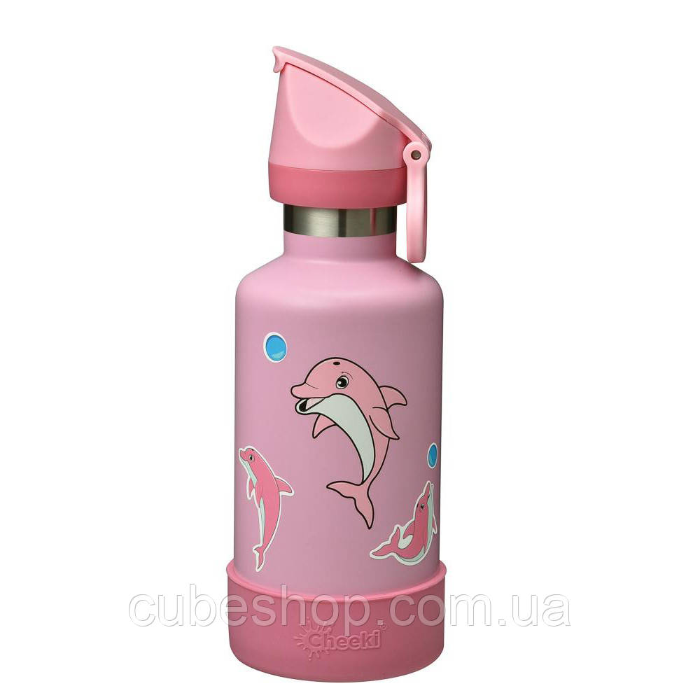 Термопляшка дитяча Cheeki Insulated Kids Dolphin (400 мл)
