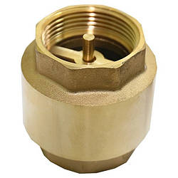 Зворотний клапан SANTAN латунний шток 2"