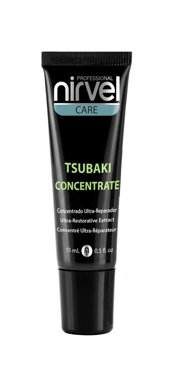 Концентрат для відновлення волосся Nirvel Tsubaki concentrate 3*15мл