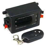 Димер GTV DC12-24v 8A (96-192W) IP20 для світлодіодної LED стрічки, з пультом дистанційного керування