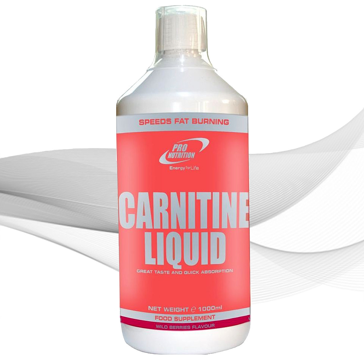 Жіросжігателя Pro Nutrition L - Carnitina concentrate 1000 ml Дика полуниця