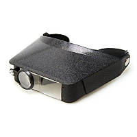 Збільшувальні окуляри, бінокулярна лупа MG 81006 (1,8х, 2,3х, 3,7х, 4,8х)