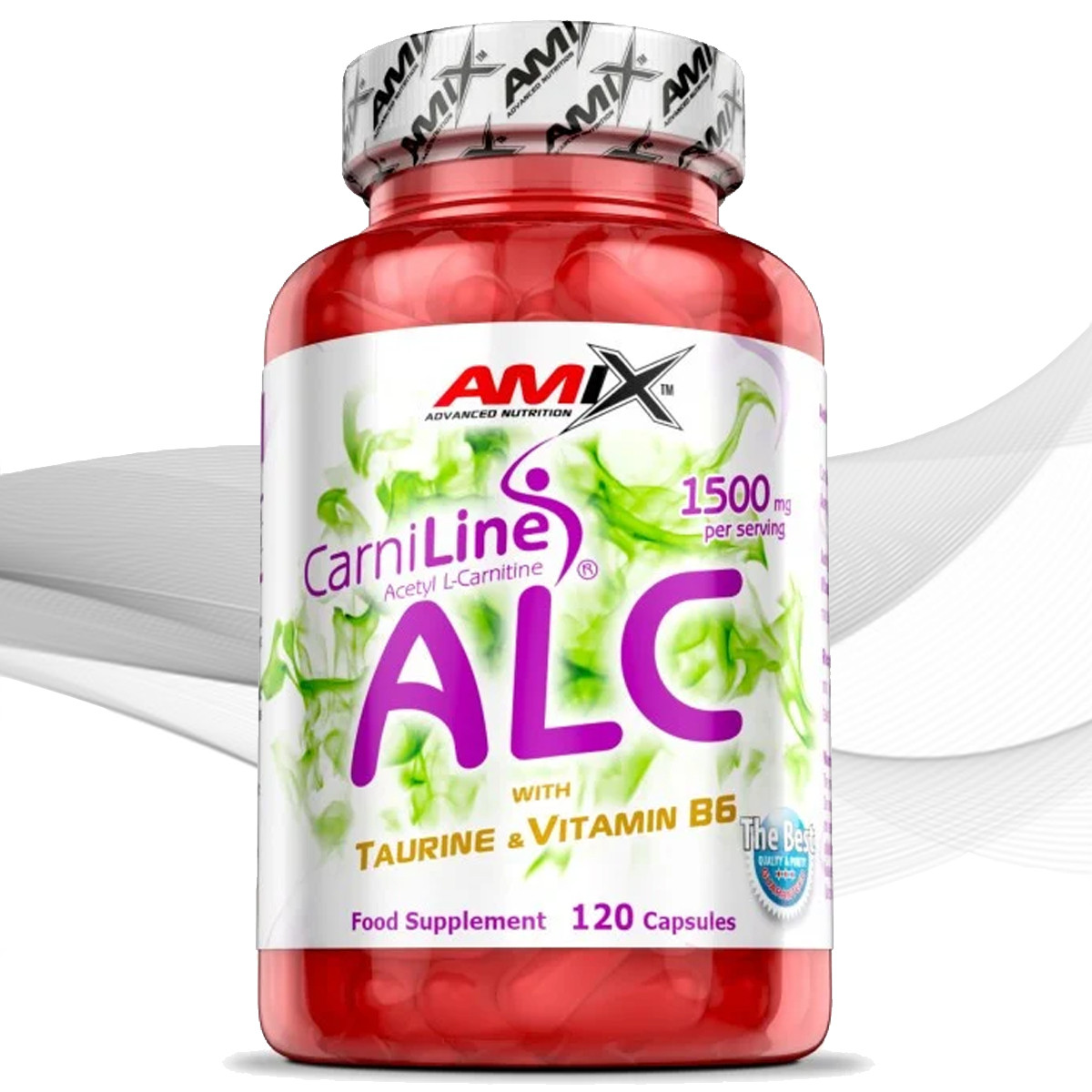 Amix Nutrition ALC - with Taurine & Vitamin B6 120 кап