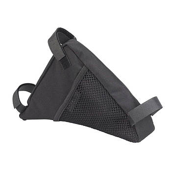 Сумка підрамна XLC BA-S01 'Globetrotter', чорно-сіра