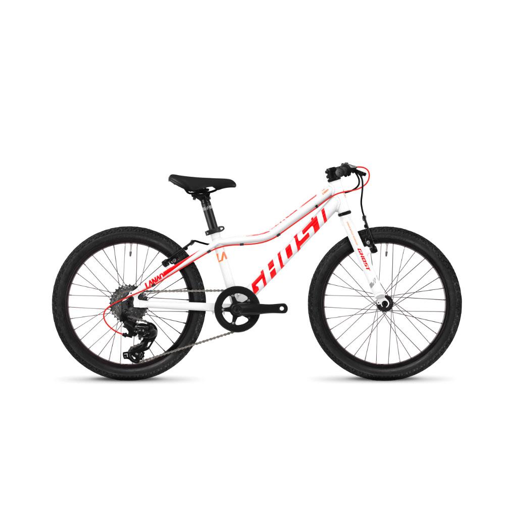 Велосипед Ghost Lanao R1.0 20", біло-червоний, 2019