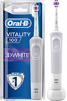 Электрическая зубная щетка Oral b Braun Vitality 100 3 D white