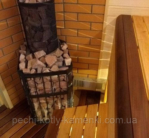Пруток Панорама печка на дровах для бани