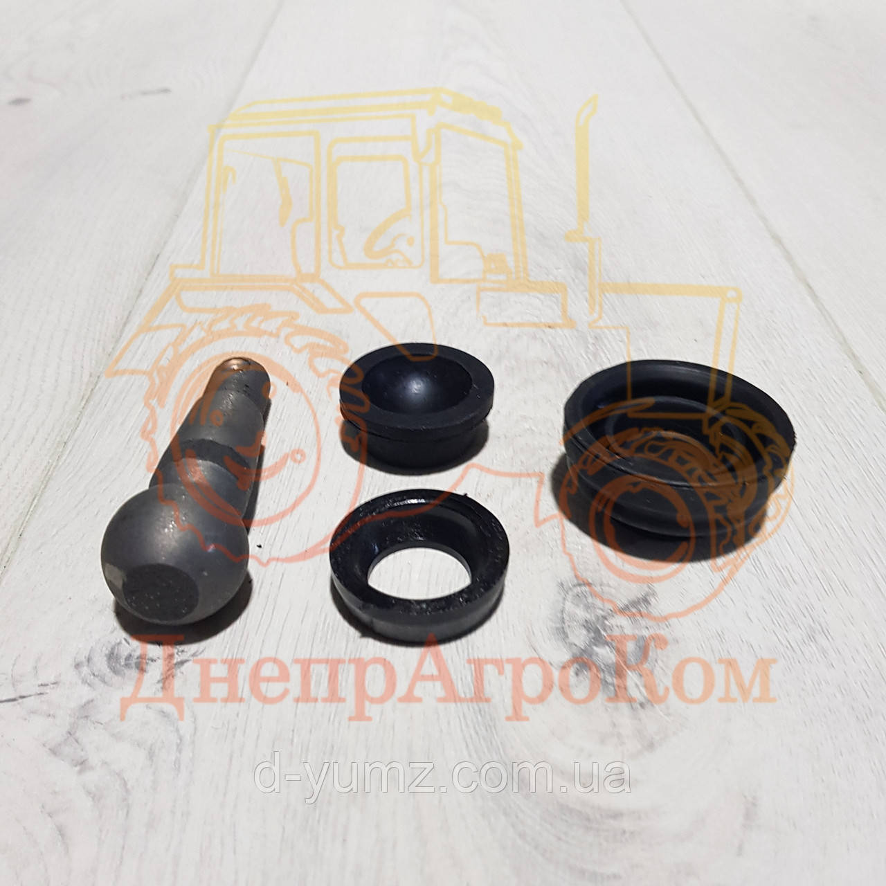 Ремкомплект шарніра уніфікованого з пальцем 007+008+ПИЛЬНИК+ПАЛ., фото 1