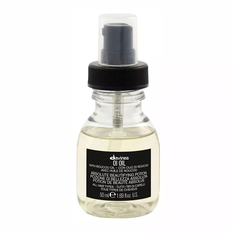 Олійка для абсолютної краси волосся з маслом анатто Davines OI Oil Absolute Beautifying Potion, 50 мл