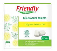 Органические таблетки для посудомоечной машины Friendly organic 25 шт