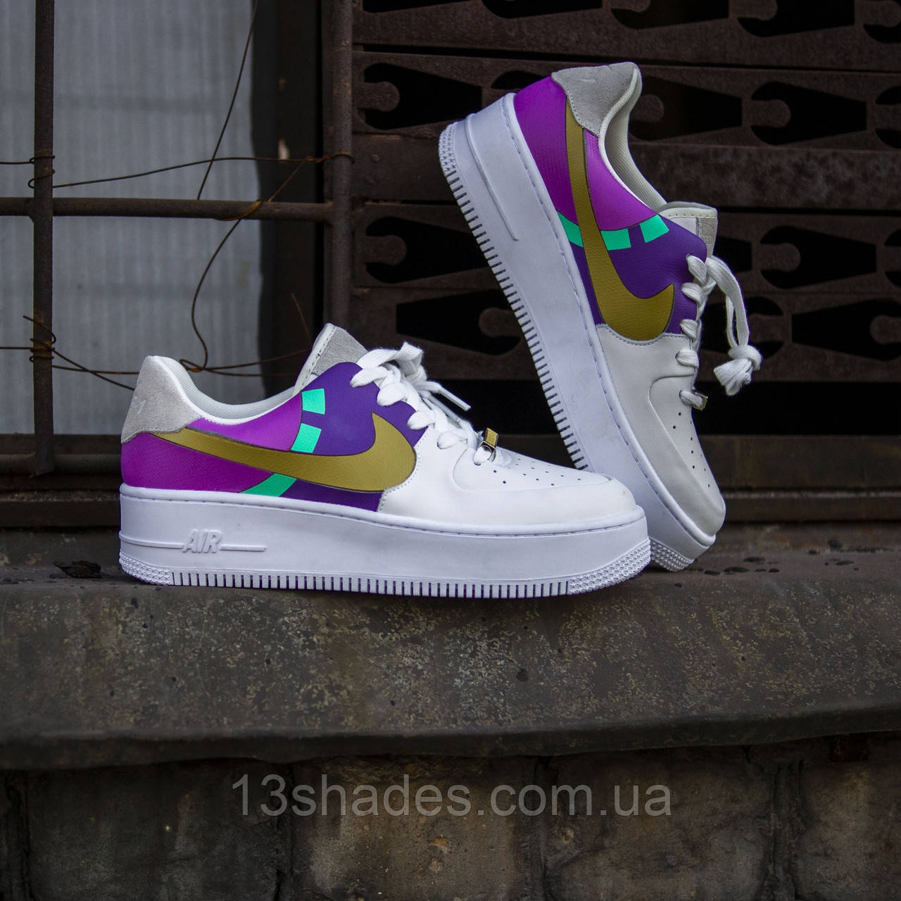 Жіночі кросівки Air Force 1 Sage lx pink/purpur  Київ