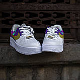 Жіночі кросівки Air Force 1 Sage lx pink/purpur  Київ, фото 4