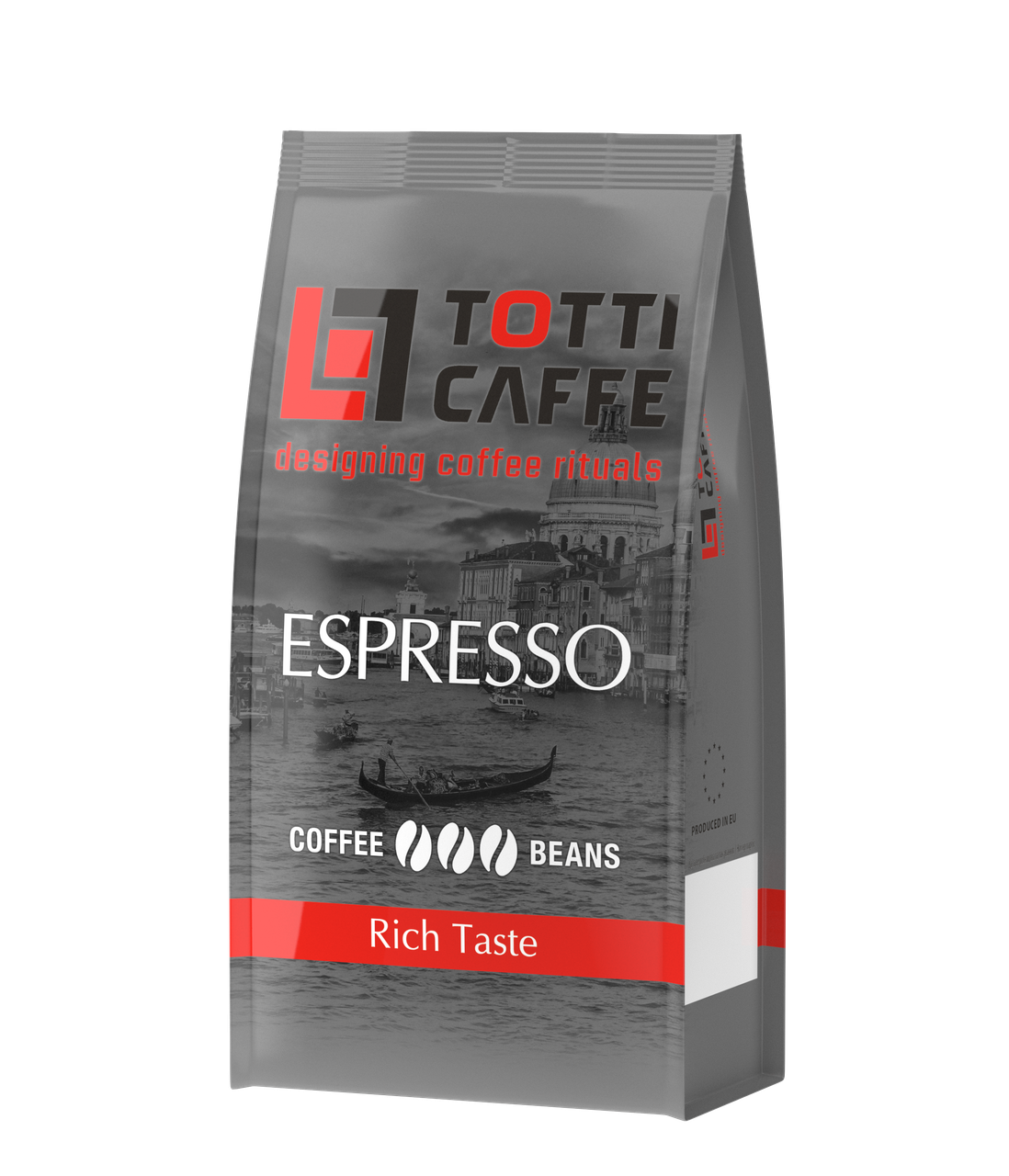 Кава в зернах TOTTI Caffe Espresso, пакет 250г