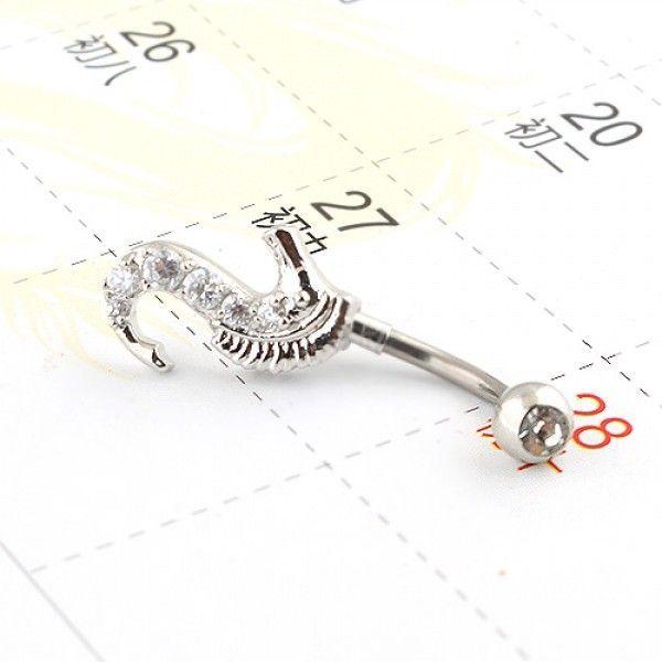 РОЗПРОДАЖ! Прикраса для пірсингу - Морський коник | Puls69, фото 1