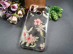 Чохол для Huawei Y7 2019 Fashion flowers #1