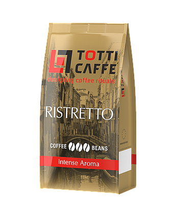 Кава в зернах TOTTI Caffe Ristretto, пакет 250г
