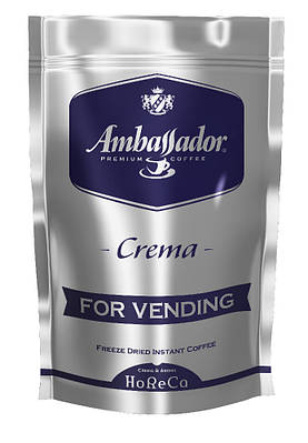 Кава розчинна для торгових автоматів Ambassador Crema, пакет 200г