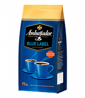 Кава мелена Ambassador Blue Label, пакет 75г