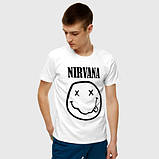 Чоловіча футболка. Друк на футболці. Nirvana. Нірвана, фото 2