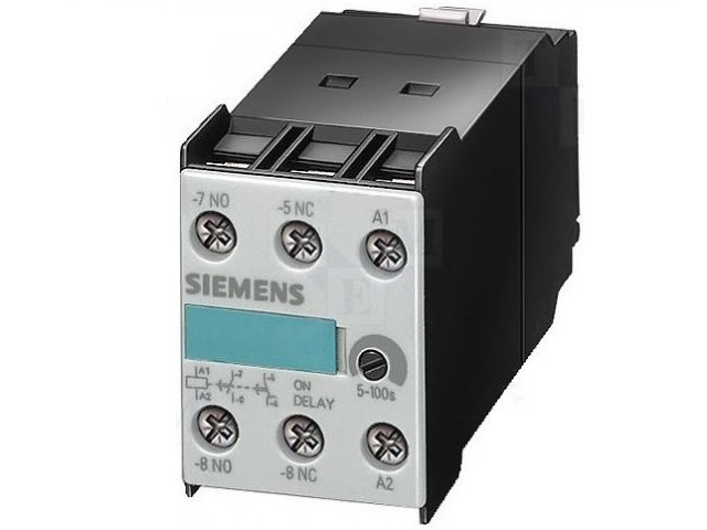 Реле часу Siemens для встановлення на контакторі 3RT1926-2GD51