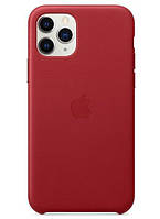 Apple Leather Case for iPhone 11 Pro, Red (HC)