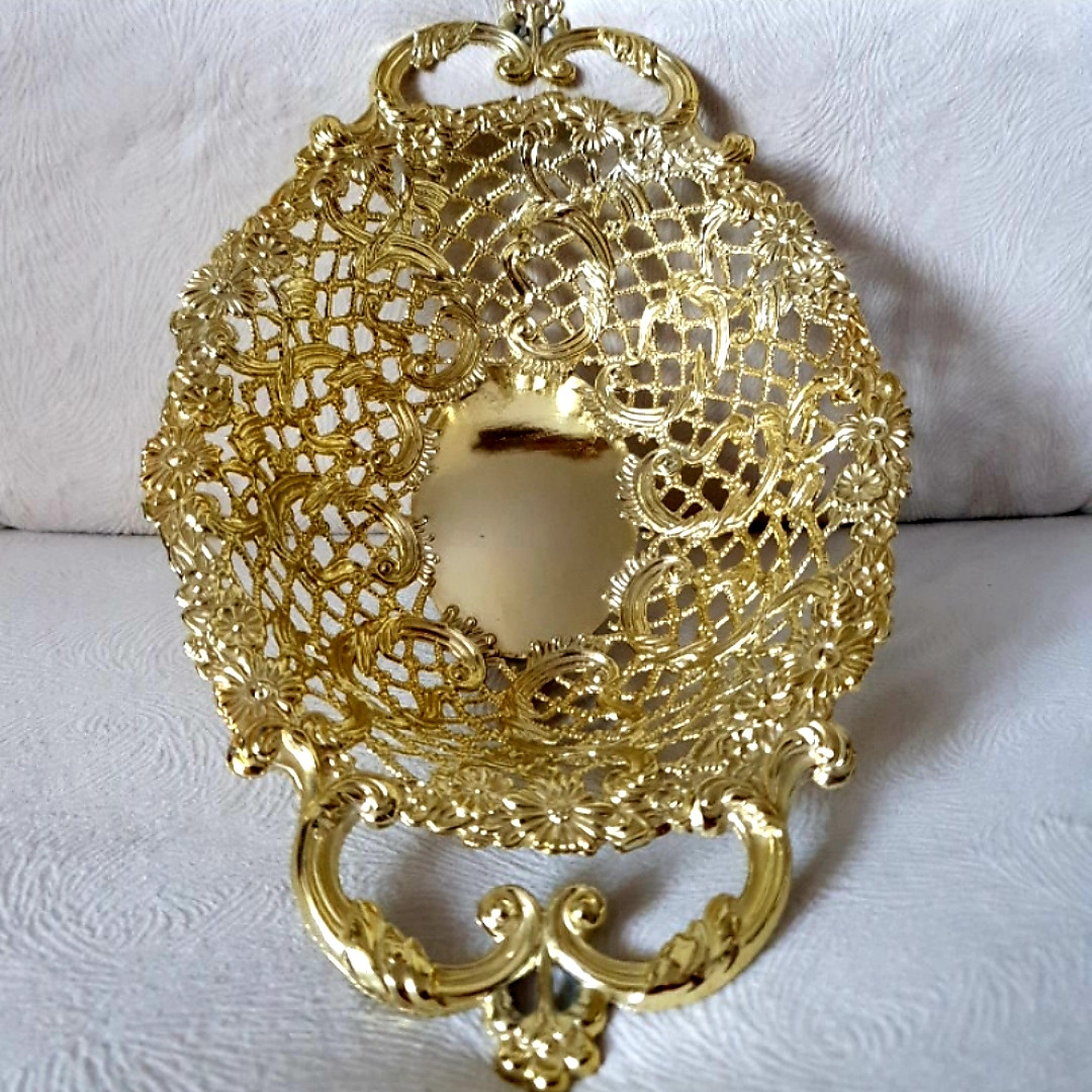 Цукерниця / фруктовниця під бронзу, фото 1