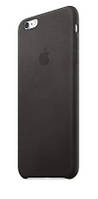 Чехол-накладка Apple Leather Case for iPhone 6S Plus, 6 Plus, Black (MKXF2) Оригинал