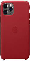 Apple Leather Case for iPhone 11 Pro, Product (Red) (MWYF2)