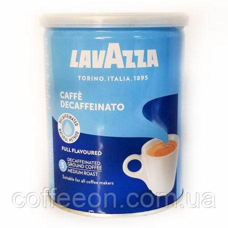 Кава мелена Lavazza Dek 250гр ж/б