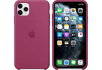 Чехол-накладка Apple Silicone Case for iPhone 11, Pomegranate (HC)