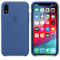 Чехол-накладка Apple Silicone Case for iPhone Xr, Delft Blue (HC)